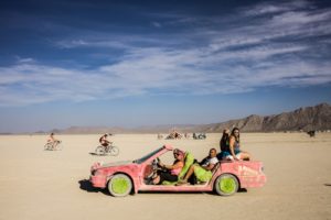 Burning Man - Barbie car