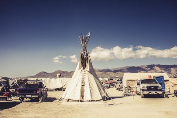 Burning Man - Tepee