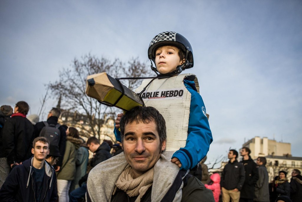 Portraits des "Charlies" - Je suis Charlie 11 janvier 2015 place de la Nation Paris