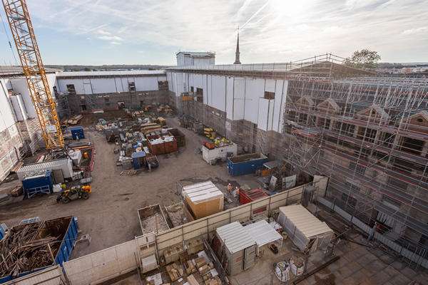 photographe chantier paris BTP construction bâtiment Rémi Jaouen drone time lapse
